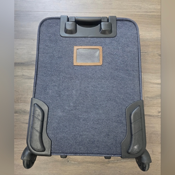 Hello Kitty Sanrio Y2K Denim Carry On Suitcase Unique Rare - Picture 2 of 16